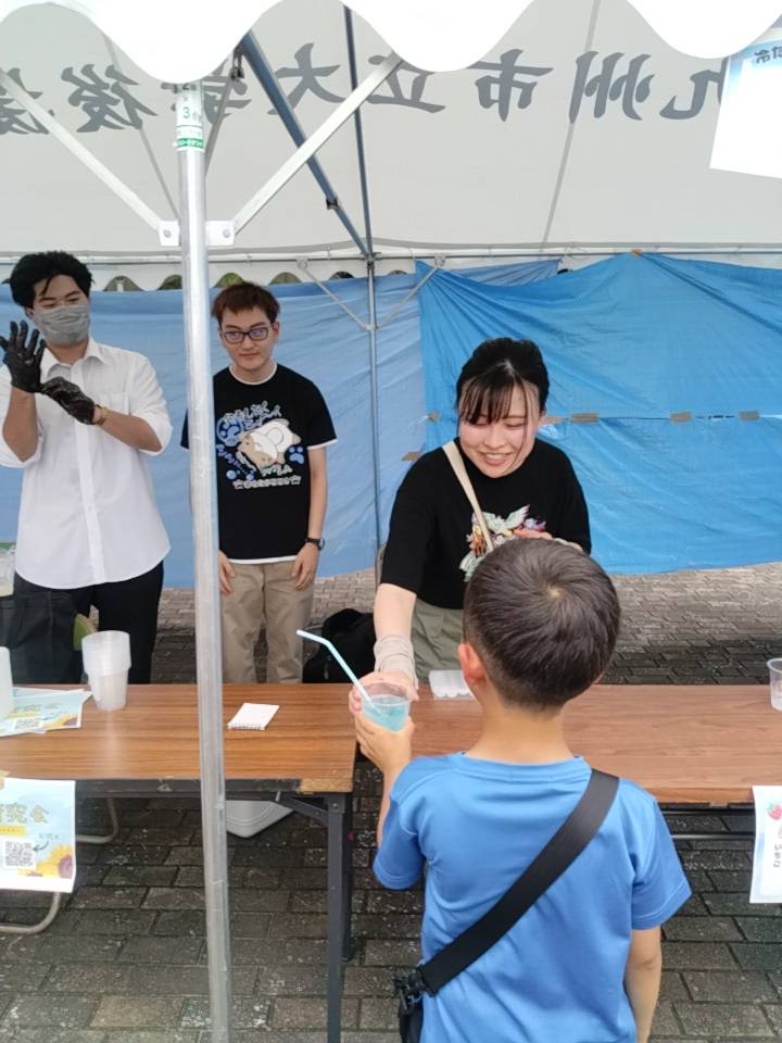 模擬店の様子